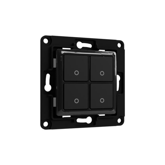 shelly wall switch 4 - negru